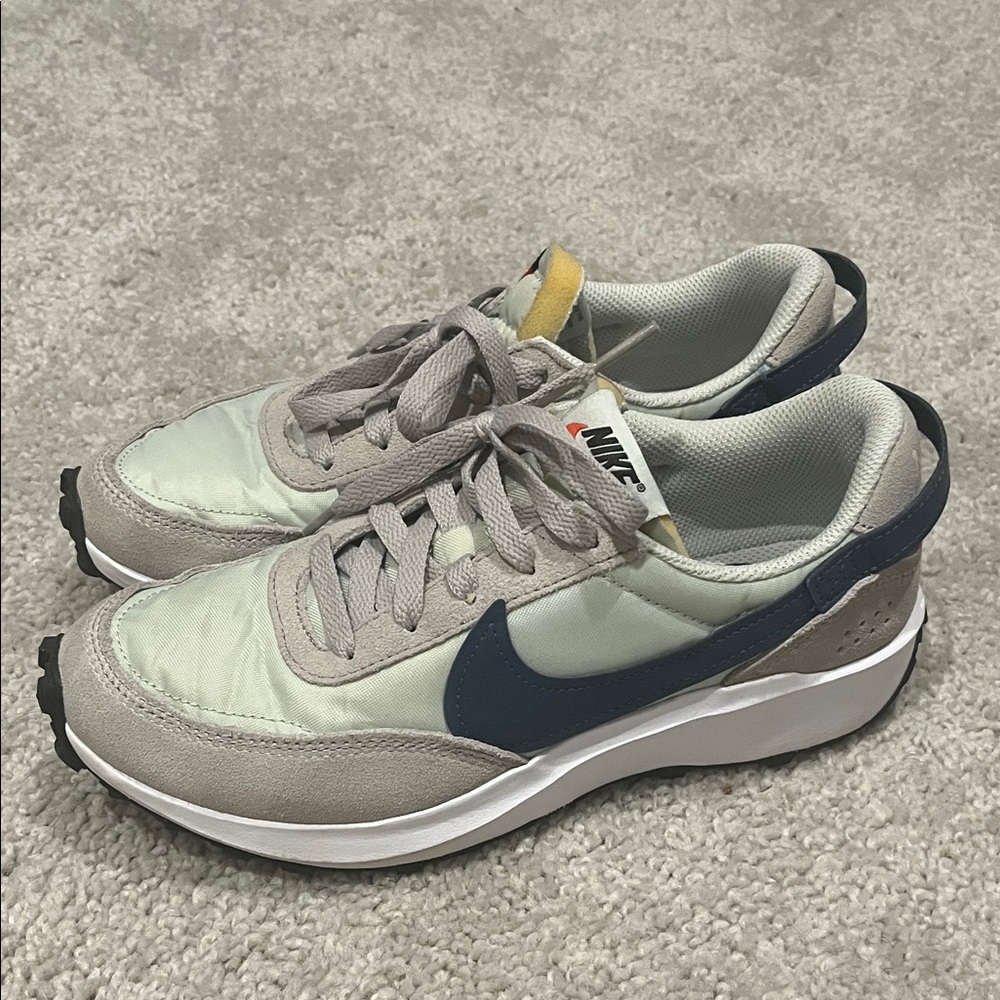 Nike Sneakers with Navy and Gray Accents